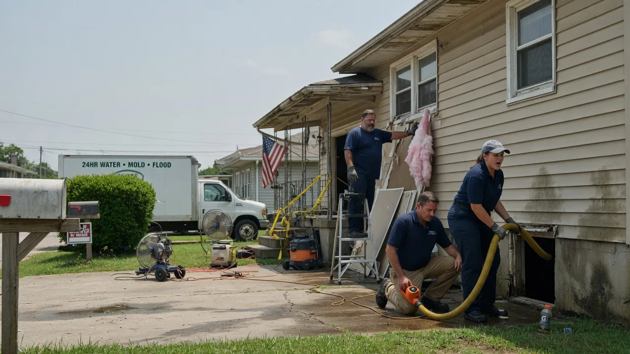 Water Damage Repair in Sentinel, OK near me